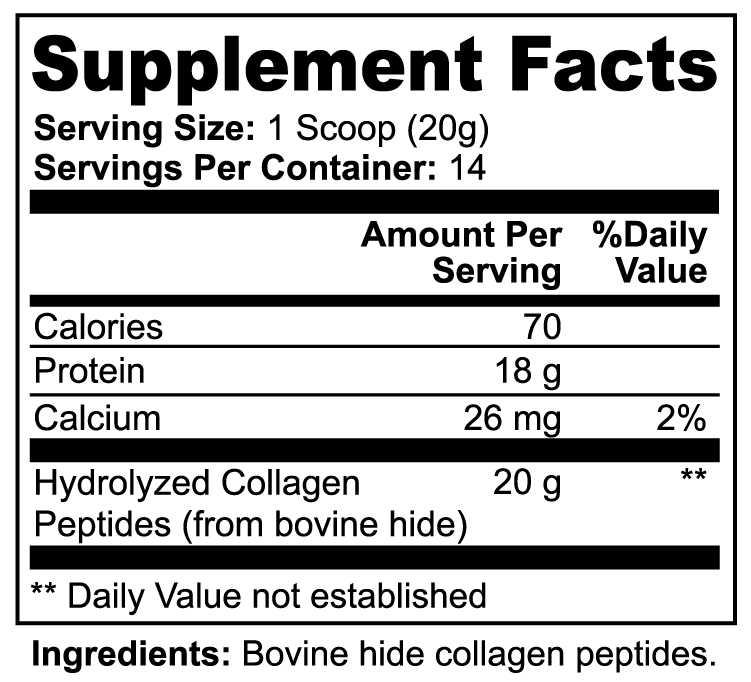 F4Boost Hydrolyzed Collagen Peptides