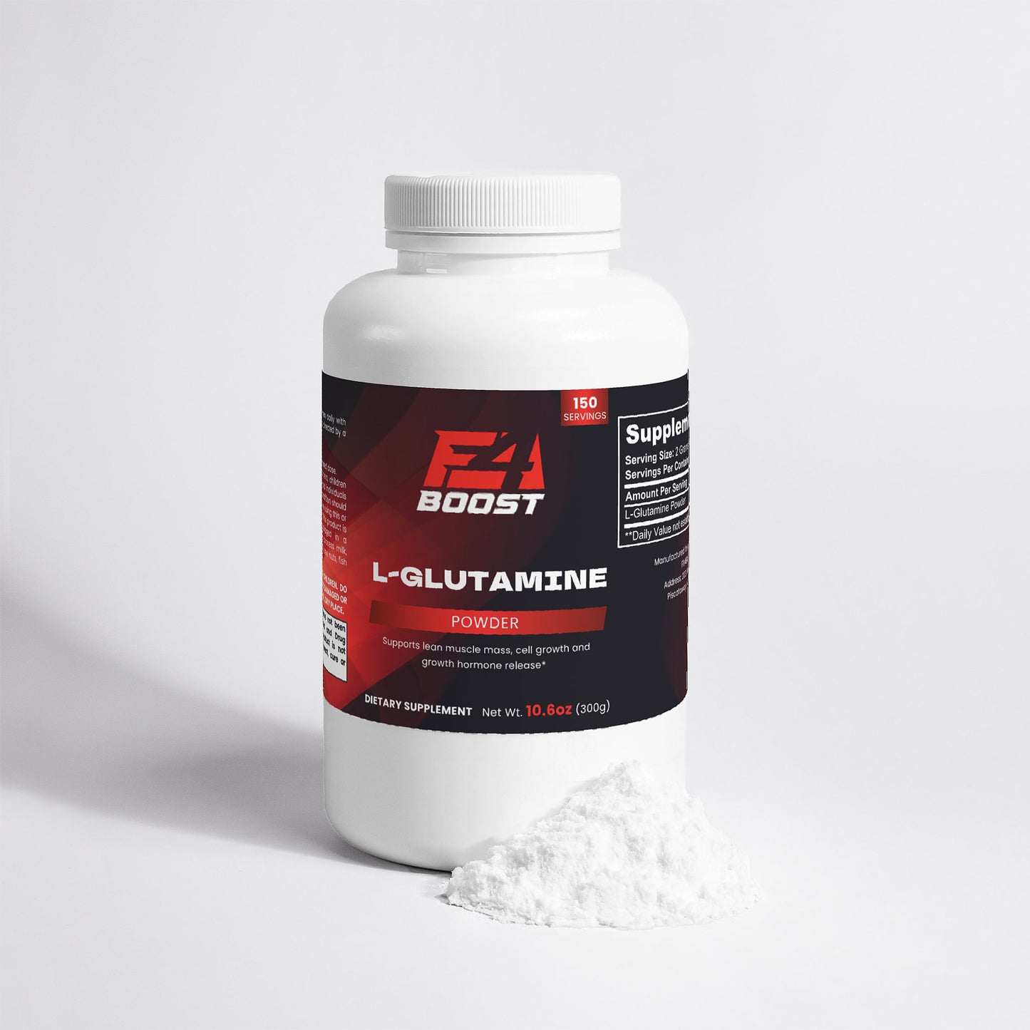 F4Boost L-Glutamine Powder