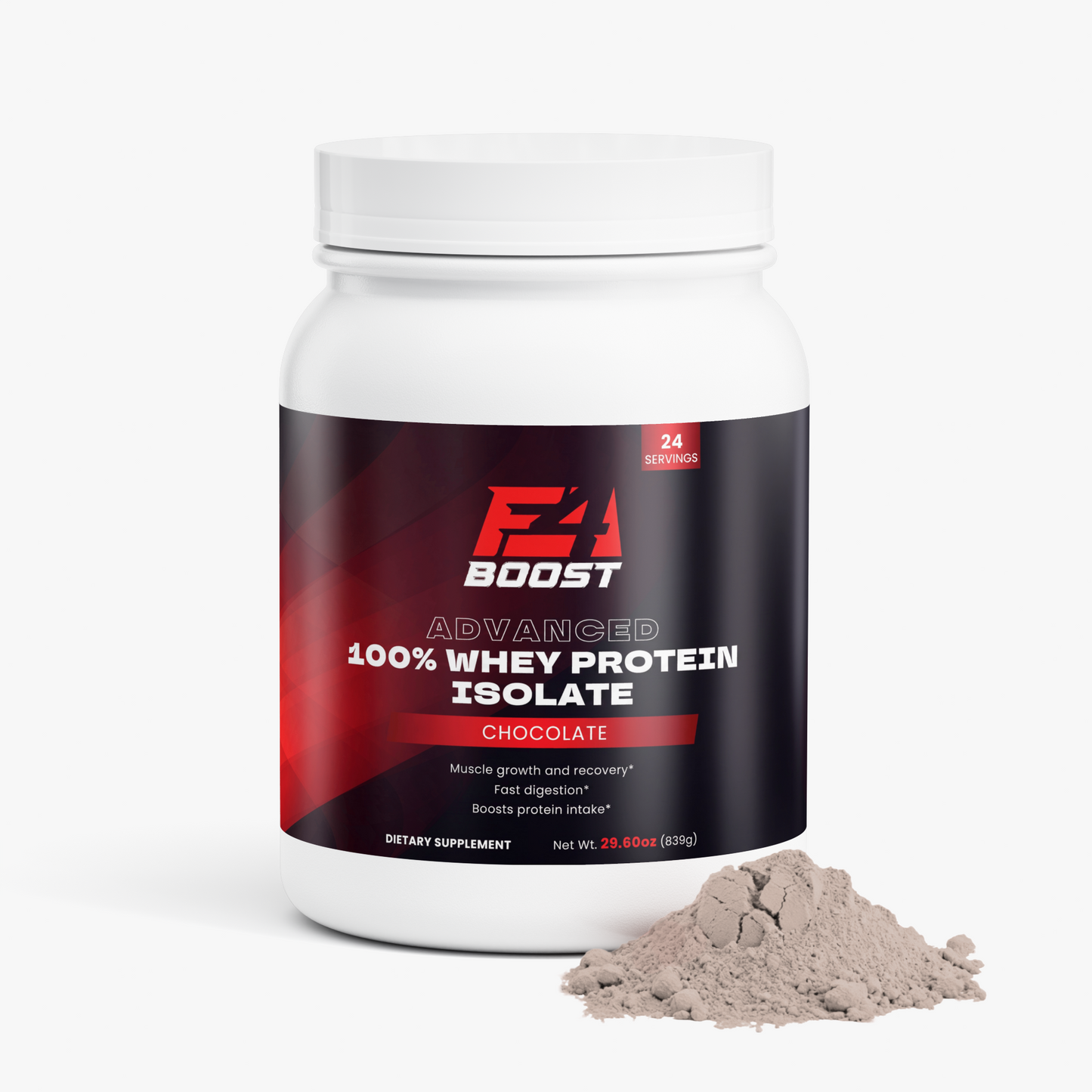 F4Boost Advanced 100% Whey Protein Isolate (Chocolate)