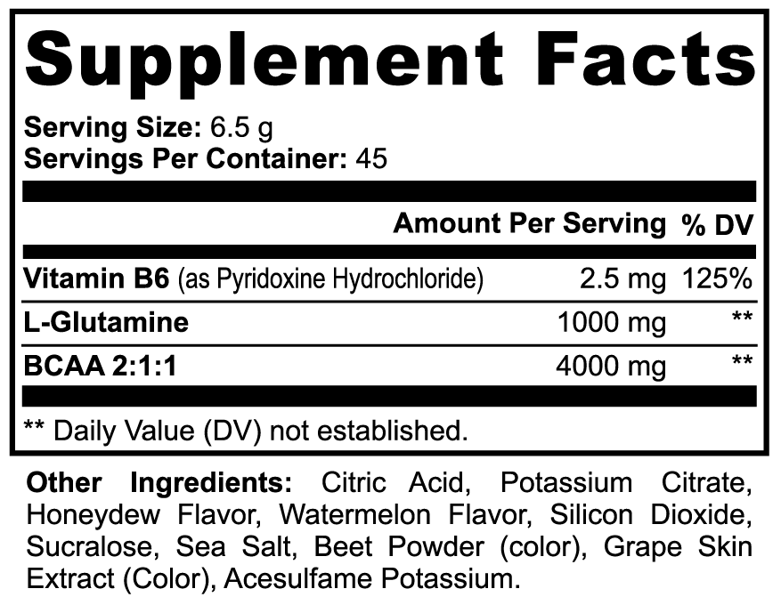 F4Boost BCAA (Honeydew/Watermelon)